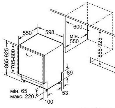 Встраиваемая посудомоечная машина Siemens SX 778D02