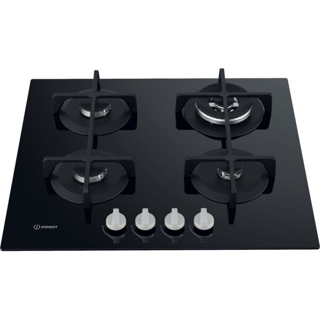 Встраиваемая газовая варочная панель Indesit ING 62T/BK