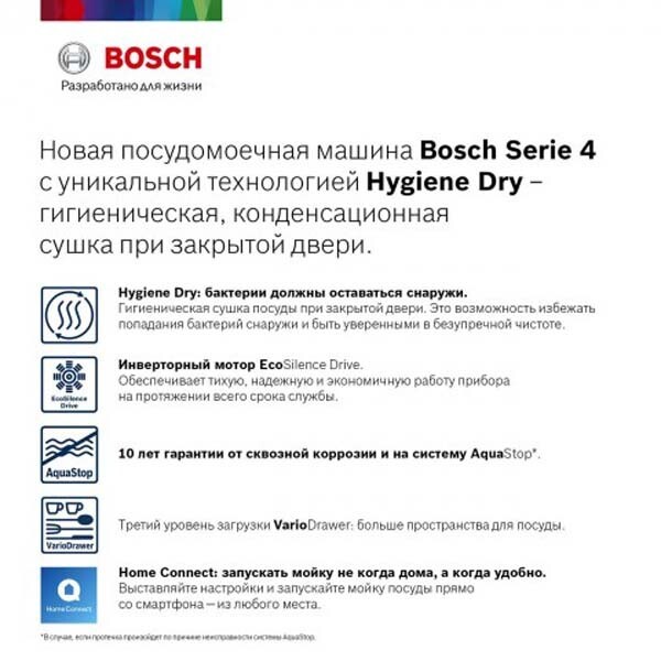 Посудомоечная машина Bosch SMS4HMW01R