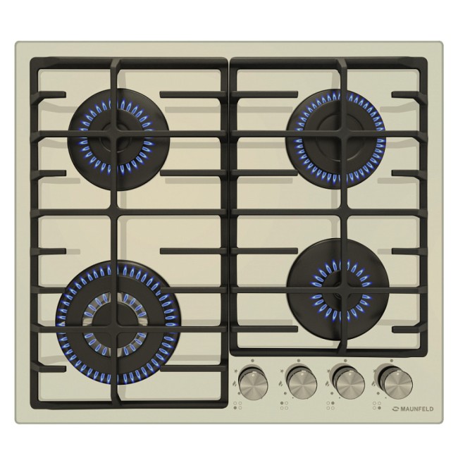 Встраиваемая газовая варочная панель Maunfeld EGHG.64.63CBG/G Встраиваемая газовая варочная панель Maunfeld EGHG.64.63CBG/G