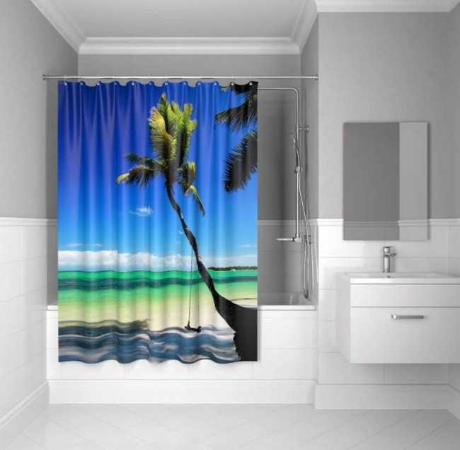 Штора для ванной Iddis Maldivian 630P18Ri11