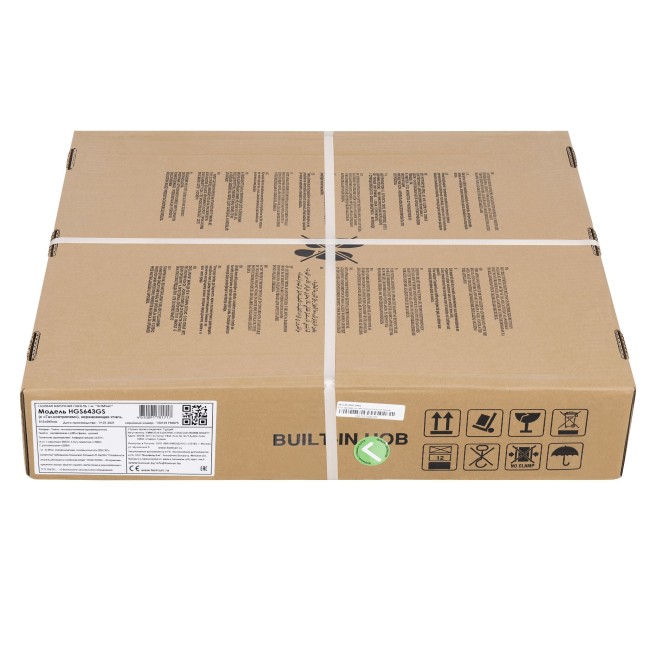 Встраиваемая газовая варочная панель HOMSair HGS643GS Встраиваемая газовая варочная панель HOMSair HGS643GS