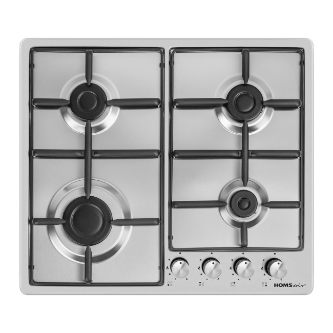 Встраиваемая газовая варочная панель HOMSair HGS643GS Встраиваемая газовая варочная панель HOMSair HGS643GS