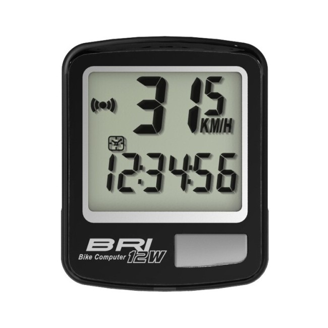 Велокомпьютер Echowell BRI-12W черный Велокомпьютер Echowell BRI-12W черный