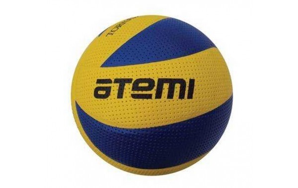 Мяч волейбольный Atemi Tornado желтый/синий Мяч волейбольный Atemi Tornado желтый/синий