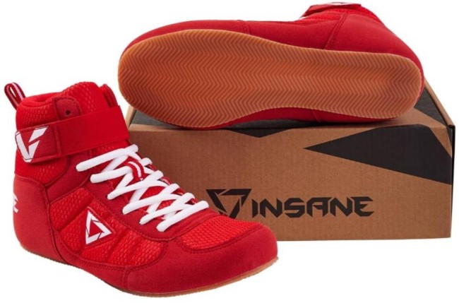 Обувь для бокса Insane Rapid IN22-BS100-K красный 38 Обувь для бокса Insane Rapid IN22-BS100-K красный 38
