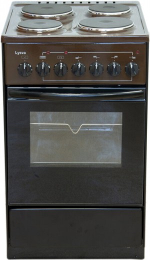 Электрическая плита Лысьва ЭП 43р3 коричневая без крышки