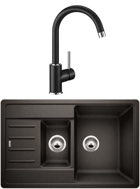 Комплект Blanco Legra 6 S Compact антрацит + Mida антрацит