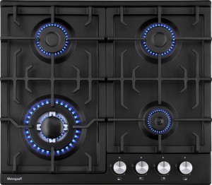 Встраиваемая газовая варочная панель Weissgauff HGG 641 BEB Встраиваемая газовая варочная панель Weissgauff HGG 641 BEB