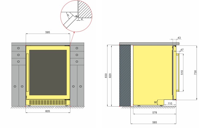 Винный шкаф Meyvel MV46PRO-KST2 Винный шкаф Meyvel MV46PRO-KST2