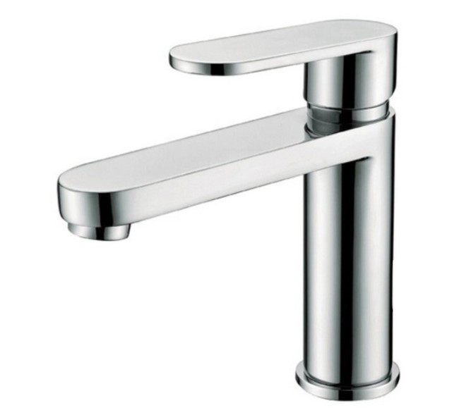 Смеситель для раковины M&Z Castello гладкий, ХРОМ (CSL00201M)