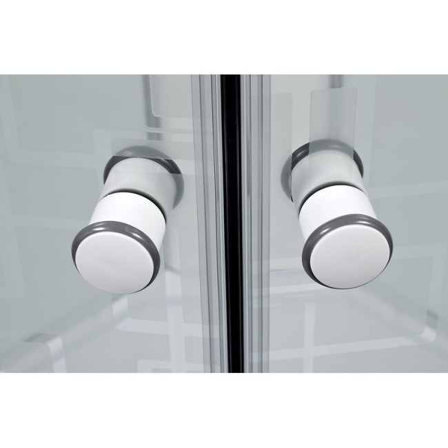 Душевая кабина Deto EM4512RLED+GM