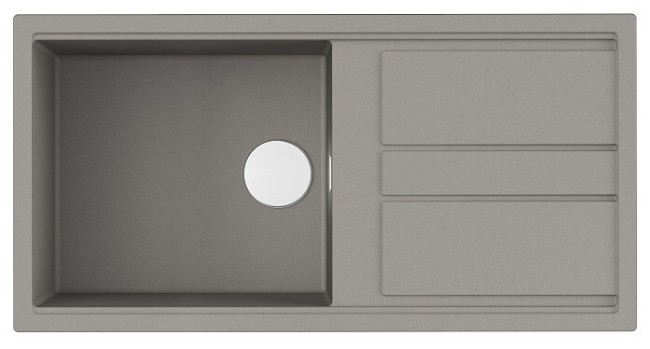 Кухонная мойка Omoikiri Kitagawa 100-GR Artceramic Leningrad grey