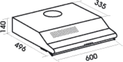 Вытяжка MBS Crocus 160 Brown