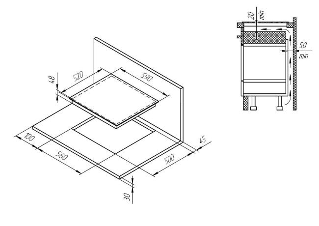 Встраиваемая электрическая варочная панель Kuppersberg ECS 623