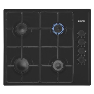 Встраиваемая газовая варочная панель Simfer H60Q40B413