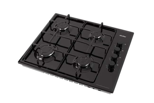 Встраиваемая газовая варочная панель Simfer H60Q40B413