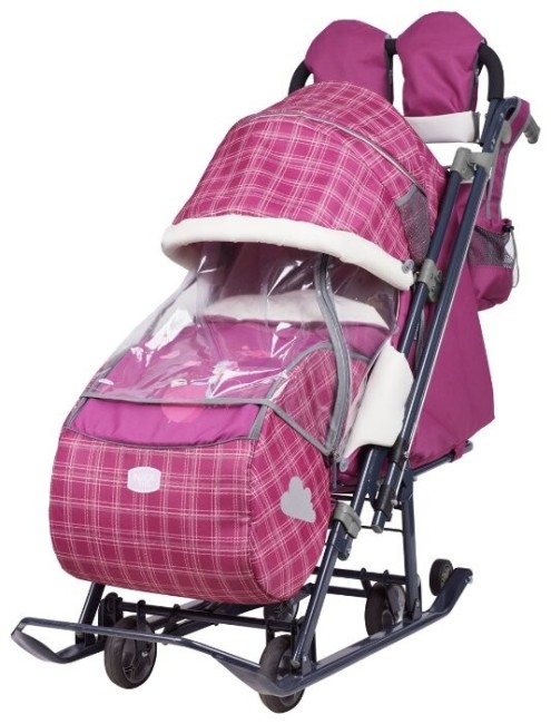 Санки-коляска Ника Детям 7-4 мятный