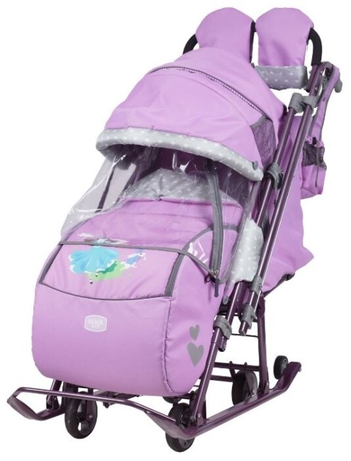 Санки-коляска Ника Детям 7-4 мятный