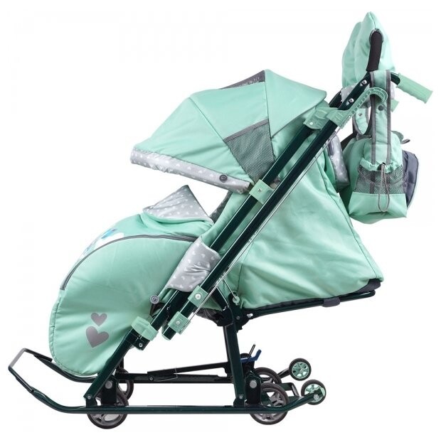 Санки-коляска Ника Детям 7-4 мятный