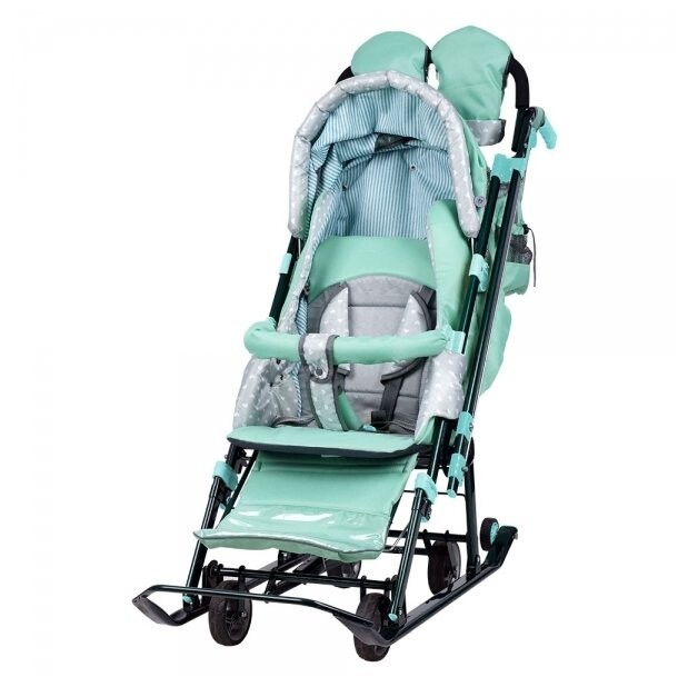 Санки-коляска Ника Детям 7-4 мятный