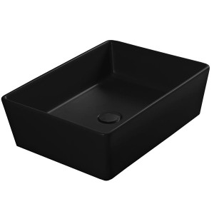 Раковина накладная Hatria H.HOUR 11.00 S 02 - черная матовая (A0Y1VH02)