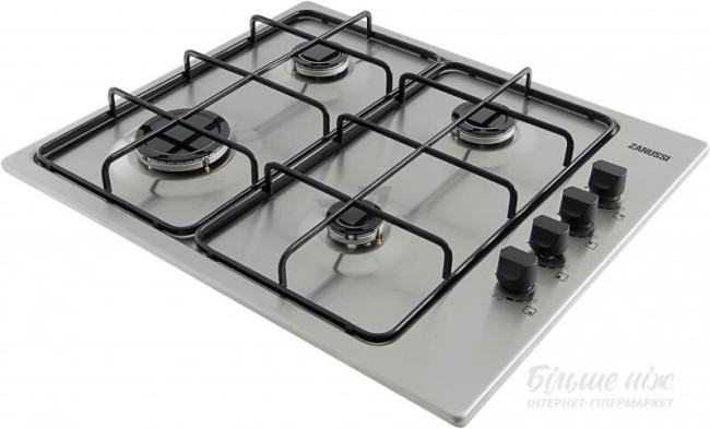 Встраиваемая газовая варочная панель Zanussi ZGG 62414 XA