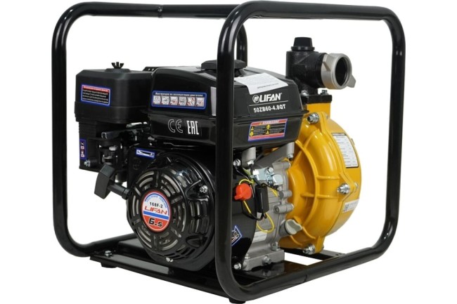 Мотопомпа Lifan 50ZB60-4.8QT