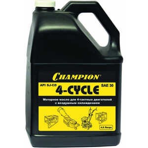 Масло 4-х тактное Champion SAE-30 минеральное 4л