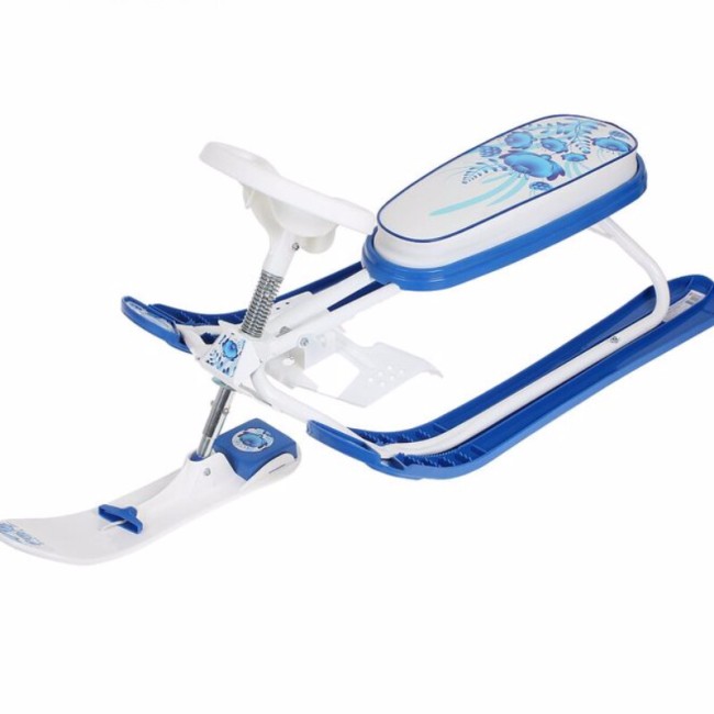 Снегокат Дэми Метеор Русские узоры Гжель СНК.05-02 Снегокат Дэми Метеор Русские узоры Гжель СНК.05-02