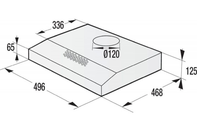 Встраиваемая вытяжка Gorenje WHU 529 EX/S Встраиваемая вытяжка Gorenje WHU 529 EX/S