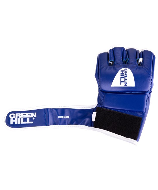 Перчатки для MMA Green Hill Combat Sambo MMR-0027CS XL синий Перчатки для MMA Green Hill Combat Sambo MMR-0027CS XL синий