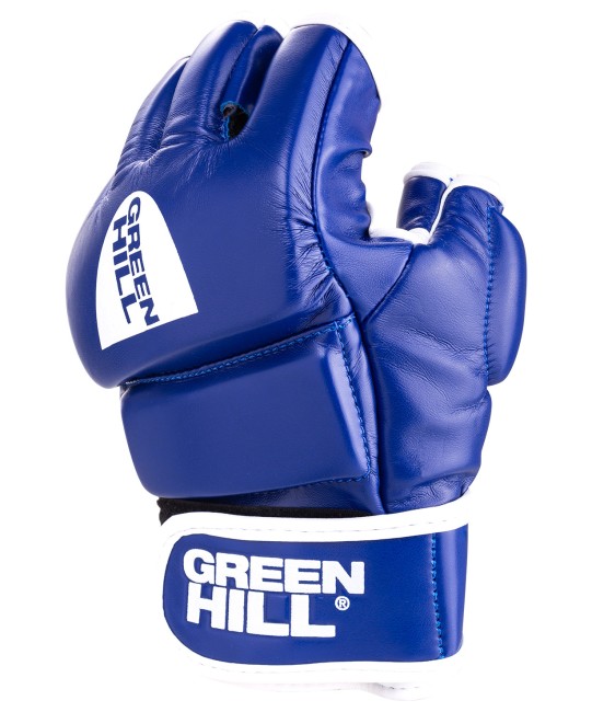 Перчатки для MMA Green Hill Combat Sambo MMR-0027CS XL синий Перчатки для MMA Green Hill Combat Sambo MMR-0027CS XL синий