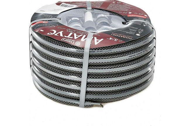 Шланг поливочный Гидроагрегат Д=3/4 (20м) АМАТУС классик Шланг поливочный Гидроагрегат Д=3/4 (20м) АМАТУС классик