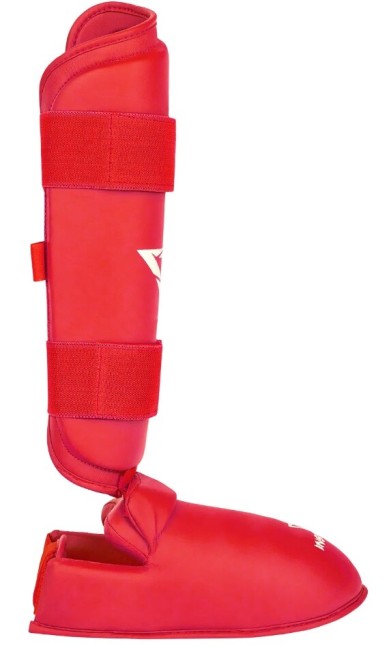 Защита голень-стопа Insane FERRUM IN22-SG200-K ПУ красный XS Защита голень-стопа Insane FERRUM IN22-SG200-K ПУ красный XS