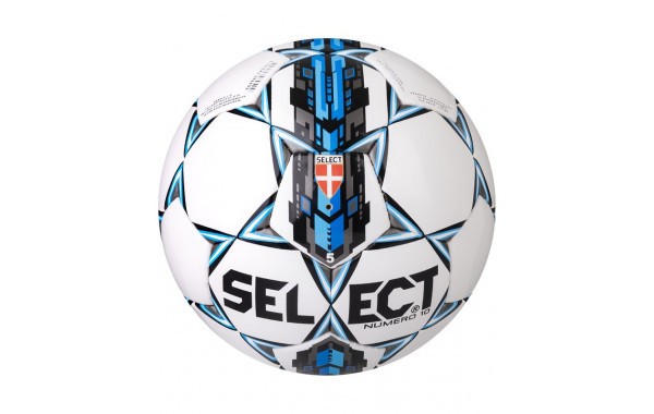 Футбольный мяч Select Numero 10 IMS (810508-102) белый/черный/синий/голубой