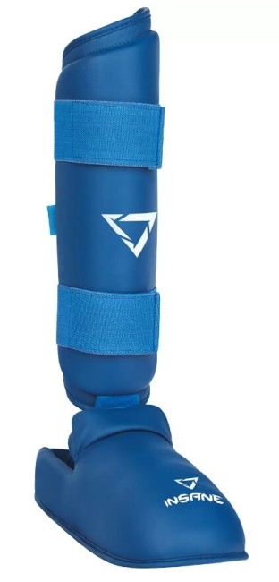 Защита голень-стопа Insane FERRUM IN22-SG200-K ПУ синий M Защита голень-стопа Insane FERRUM IN22-SG200-K ПУ синий M