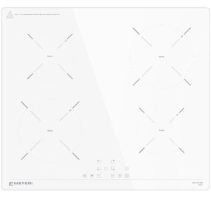 Встраиваемая индукционная варочная панель Meferi MIH604WH Power Встраиваемая индукционная варочная панель Meferi MIH604WH Power