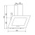 Каминная вытяжка Rainford RCH-3602 white