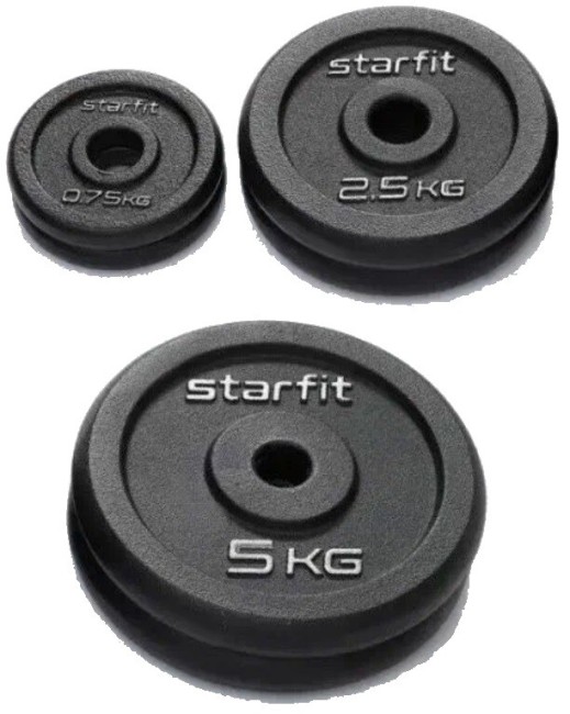 Гантель разборная Starfit DB-715 18 кг Гантель разборная Starfit DB-715 18 кг