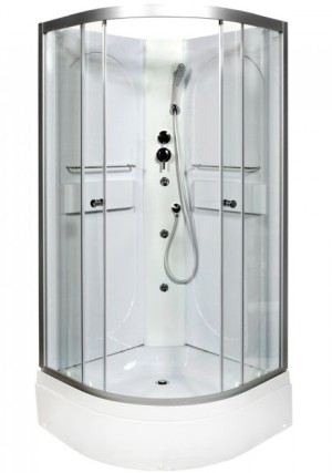 Душевая кабина Deto L580 N LED с гидромассажем