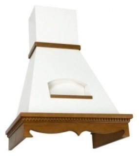 Каминная вытяжка Elikor Бельведер 60 бежевый/бук/орех