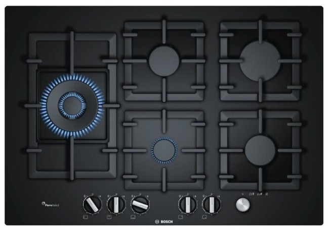 Встраиваемая газовая варочная панель Bosch PPS7A6M90