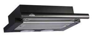 Встраиваемая вытяжка Elikor Интегра Glass 60П-400-В2Л черный/черное стекло