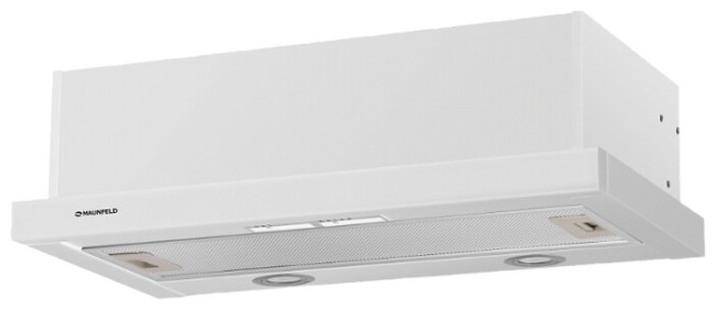 Встраиваемая вытяжка Maunfeld VS Light 50 white glass W