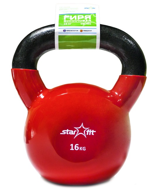 Гиря Starfit DB-401 16 кг красный