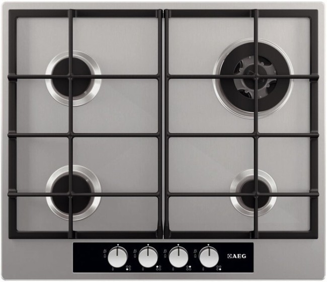 Встраиваемая газовая варочная панель Aeg HG 654440 SM
