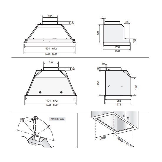 Встраиваемая вытяжка Zigmund & Shtain K 376.71 S Встраиваемая вытяжка Zigmund & Shtain K 376.71 S
