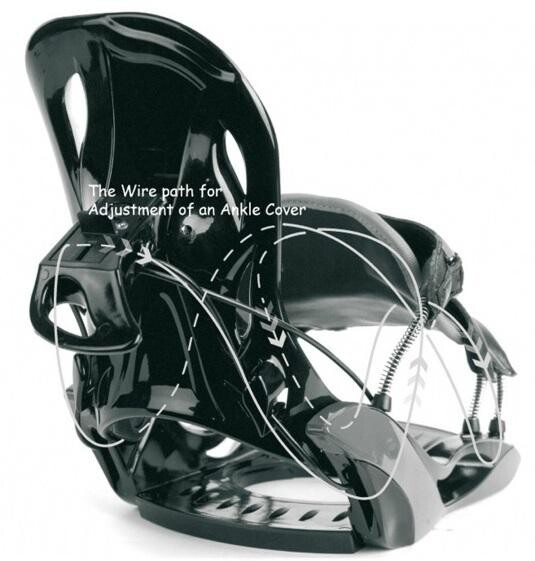 Сноубордические крепления Elfgen Men Python PS black L