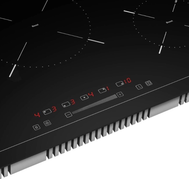Встраиваемая индукционная варочная панель Meferi MIH755BK Power